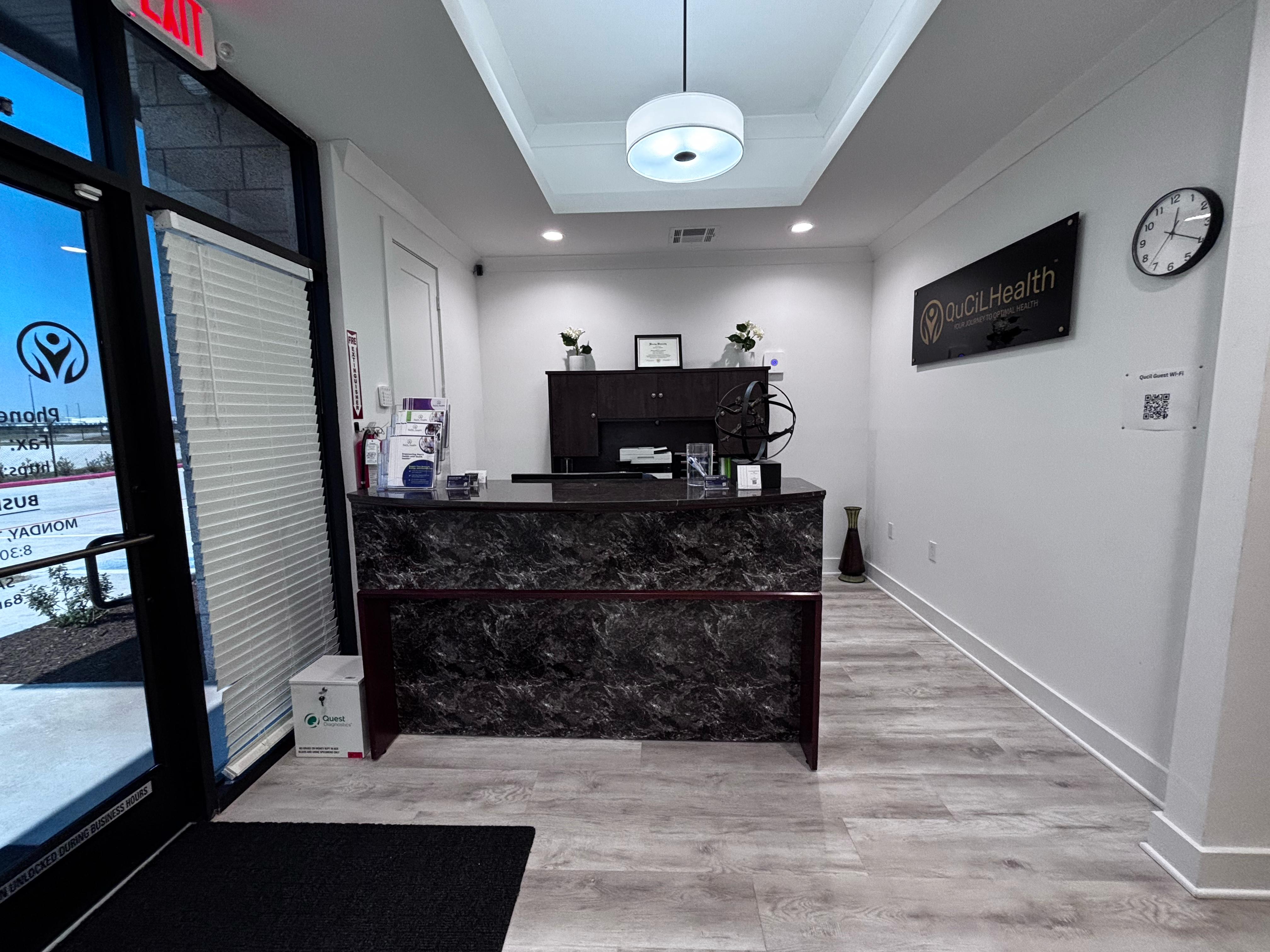 QuCiL Health Clinic Interior